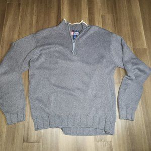 Vintage Chaps Ralph Lauren quarter zip, Men's Large
